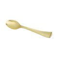 Smarty Had A Party Gold Disposable Plastic Serving Spoons (60 Serving Spoons), 60PK 2642-G-CASE